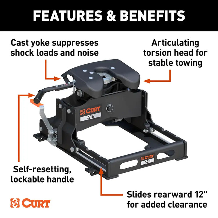 Curt - A16 Sliding