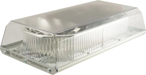 SWS Warning Lights - Amber 16" Apollo Low Profile Fleet LED Mini Lightbar Permanent Mount