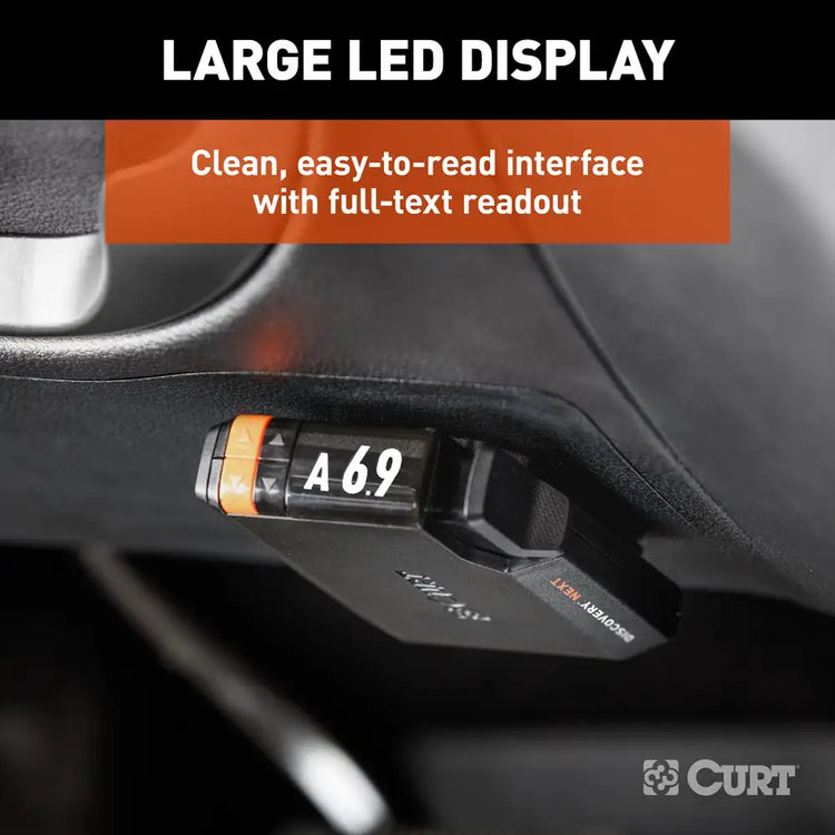 Curt - DISCOVERY NEXT TRAILER BRAKE CONTROLLER