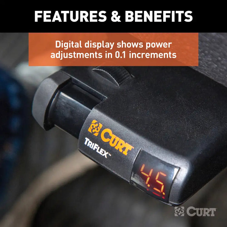 Curt - TRIFLEX PROPORTIONAL TRAILER BRAKE CONTROLLER