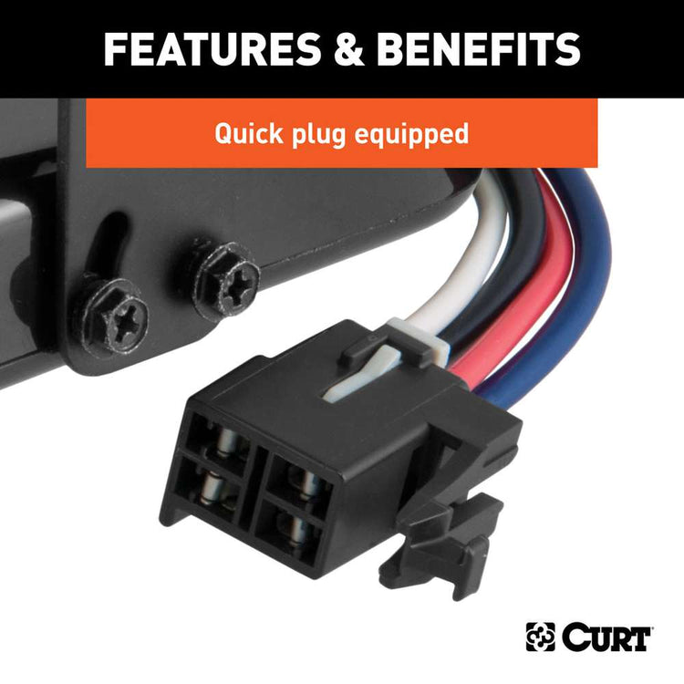 Curt - TRIFLEX PROPORTIONAL TRAILER BRAKE CONTROLLER