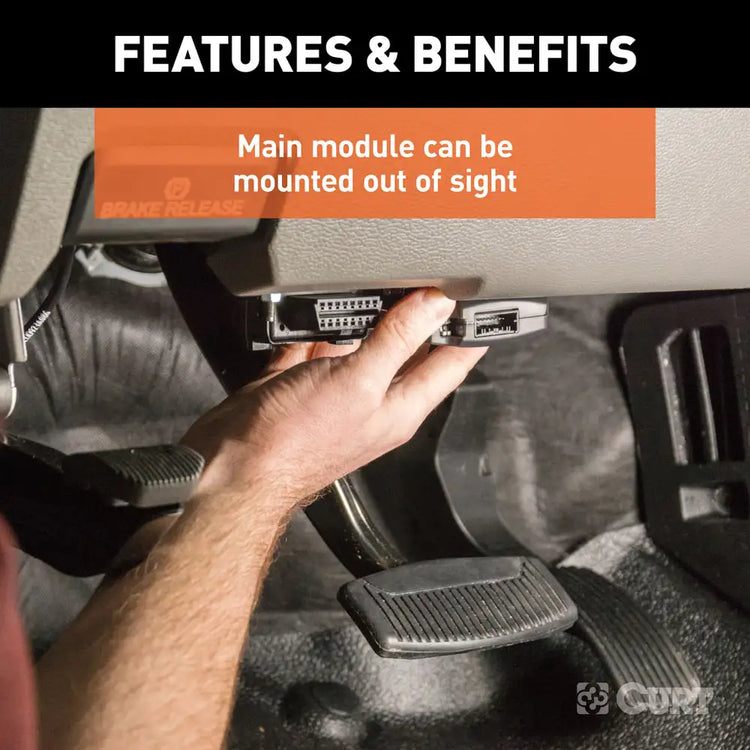 Curt - SPECTRUM INTEGRATED PROPORTIONAL TRAILER BRAKE CONTROLLER