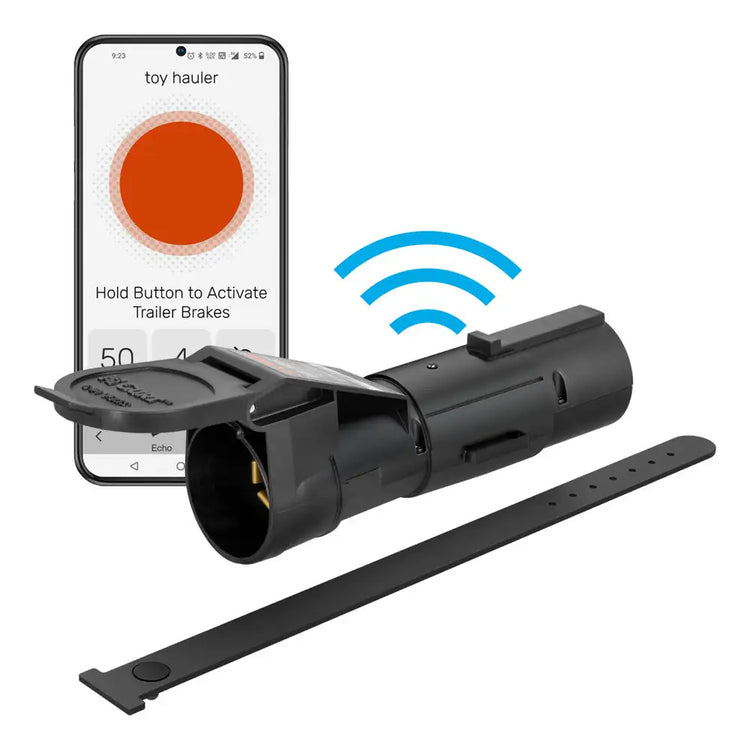 Curt - ECHO MOBILE TRAILER BRAKE CONTROLLER, 7-WAY, BLUETOOTH® SMARTPHONE CONNECTION