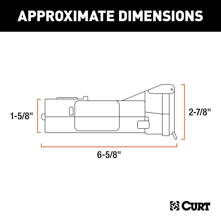 Curt - ECHO MOBILE TRAILER BRAKE CONTROLLER, 7-WAY, BLUETOOTH® SMARTPHONE CONNECTION