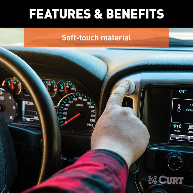Curt - ECHO BRAKE CONTROLLER MANUAL OVERRIDE BUTTON