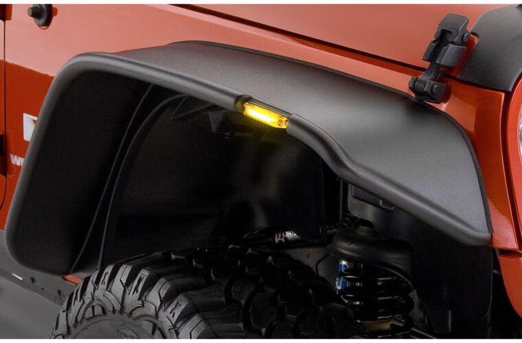 Bushwacker - Duraflex With LED Marker Light - JK