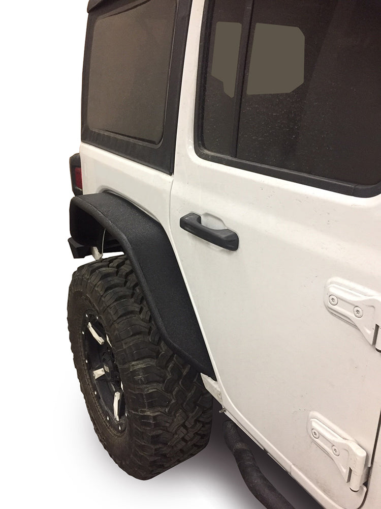 Cobra - FX Fender Flares - 5-1/2 Inch Tire Coverage - With LED Singals - JL (Rear Only)