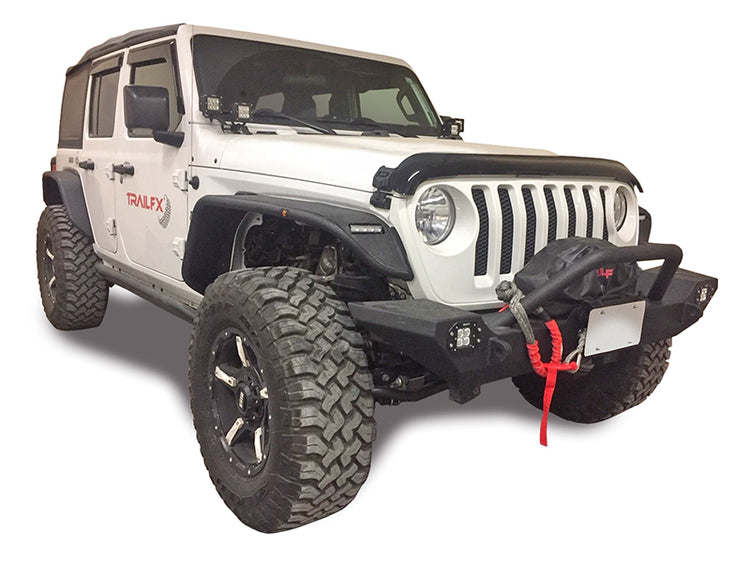 Cobra - FX Fender Flares - 7-1/2 Inch Tire Coverage - With LED Singals - JL (Front Only)