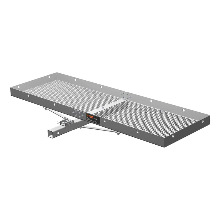 Curt - Folding Cargo Carrier - 60 Inch x 20 Inch x 2-3/4 Inch