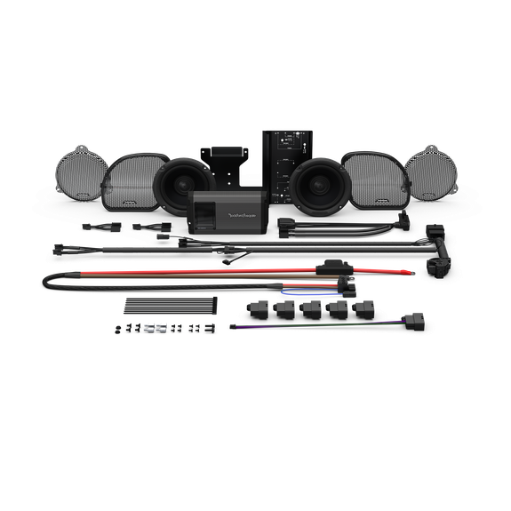 Rockford Fosgate - 2014+ Harley-Davidson Road Glide & Street Glide Stage-2 Kit (Gen-3)