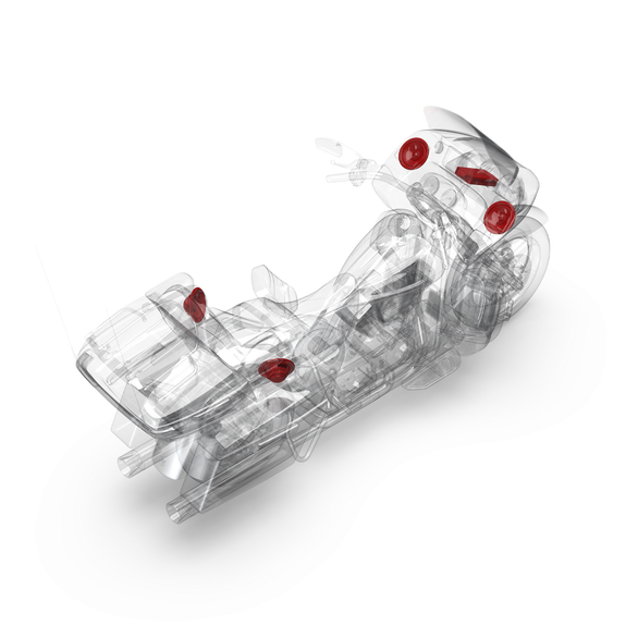 Rockford Fosgate - 2014+ Harley-Davidson Ultra Stage-2 Kit (Gen-3)