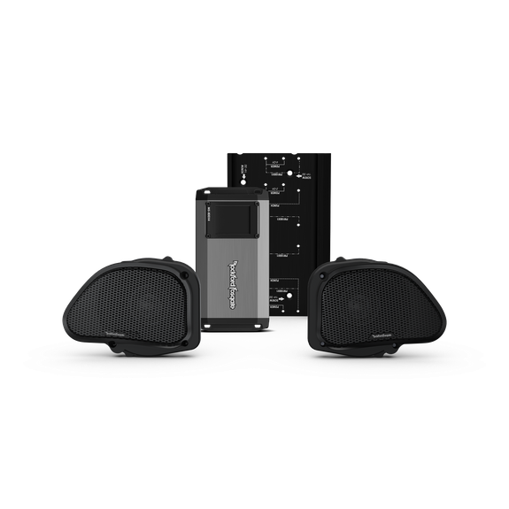 Rockford Fosgate - 1998-2013 Harley-Davidson Road Glide Stage-2 Kit (Gen-3)