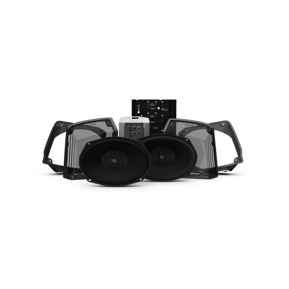 Rockford Fosgate - 1998-2013 Road King® 2-Speaker & Amp Kit