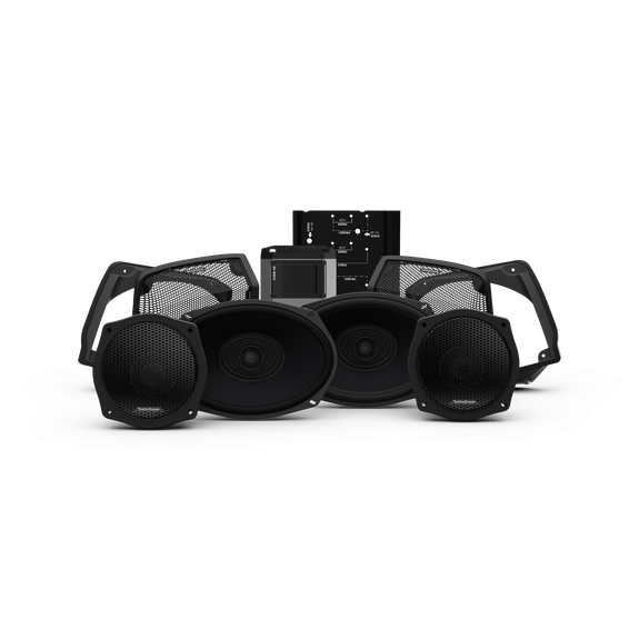 Rockford Fosgate - 1998-2013 Harley-Davidson Street Glide & Electra Glide Stage-3 Kit (Gen-3)