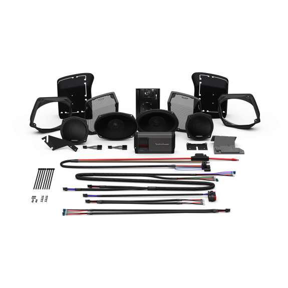 Rockford Fosgate - 1998-2013 Harley-Davidson Street Glide & Electra Glide Stage-3 Kit (Gen-3)