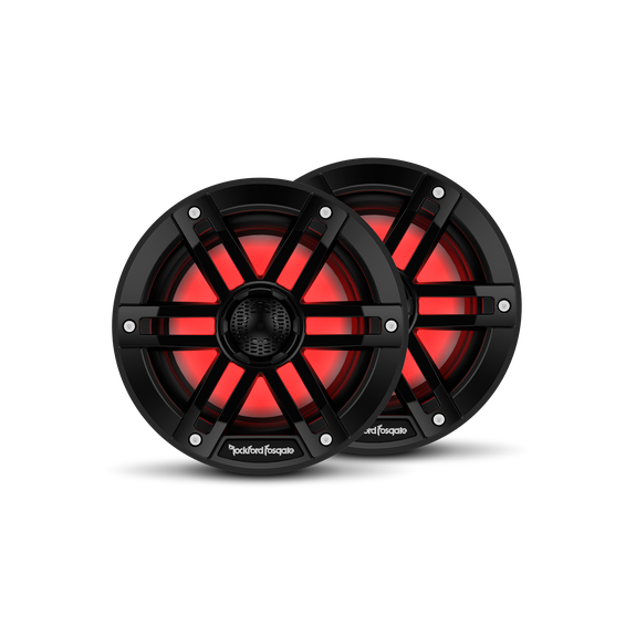 Rockford Fosgate - M1 6” Color Optix™ Marine 2-Way Speakers - Black or White