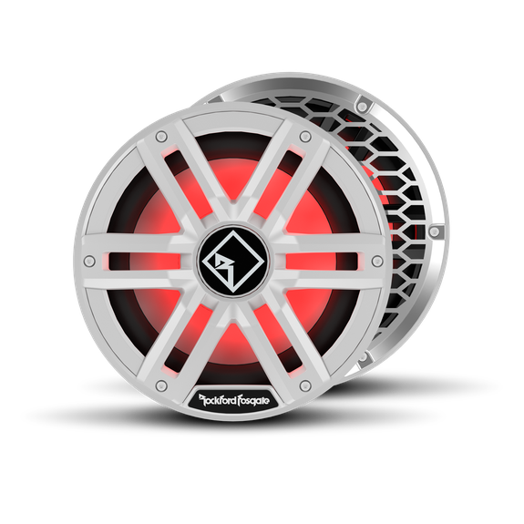 Rockford Fosgate - M2 10" DVC 2Ω Color Optix™ Infinite Baffle Marine Subwoofer - White or Black