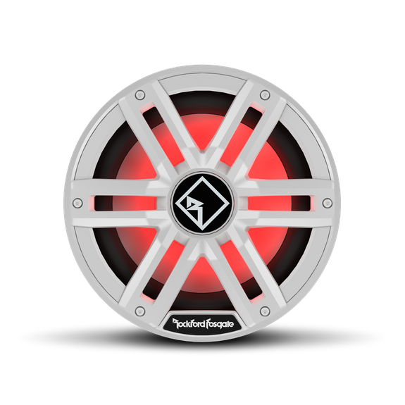 Rockford Fosgate - M2 10" DVC 2Ω Color Optix™ Infinite Baffle Marine Subwoofer - White or Black