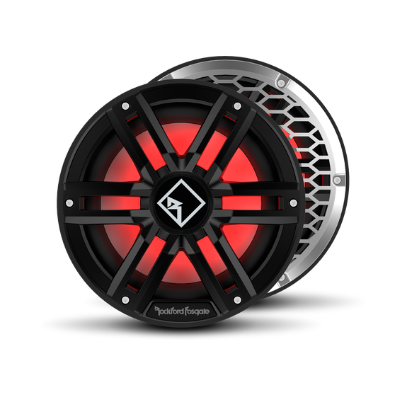 Rockford Fosgate - M2 10" DVC 2Ω Color Optix™ Infinite Baffle Marine Subwoofer - White or Black