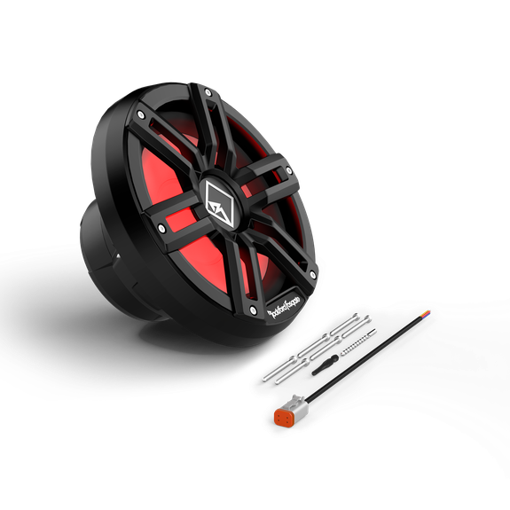 Rockford Fosgate - M2 10" DVC 2Ω Color Optix™ Infinite Baffle Marine Subwoofer - White or Black