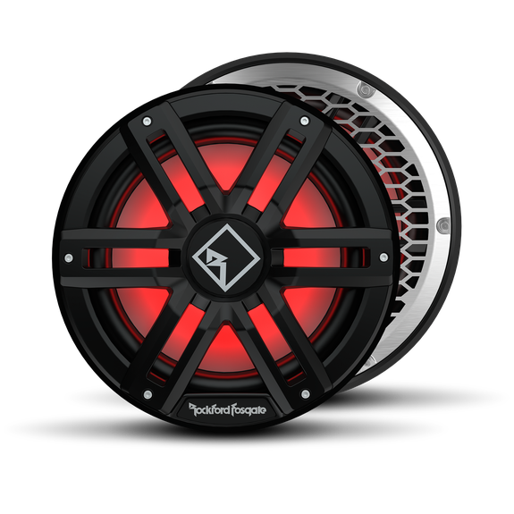 Rockford Fosgate - M2 12" DVC 2Ω Color Optix™ Infinite Baffle Marine Subwoofer - White or Black