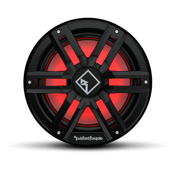 Rockford Fosgate - M2 12" DVC 2Ω Color Optix™ Infinite Baffle Marine Subwoofer - White or Black