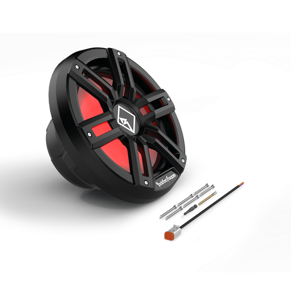 Rockford Fosgate - M2 12" DVC 2Ω Color Optix™ Sealed Enclosure Marine Subwoofer - White or Black