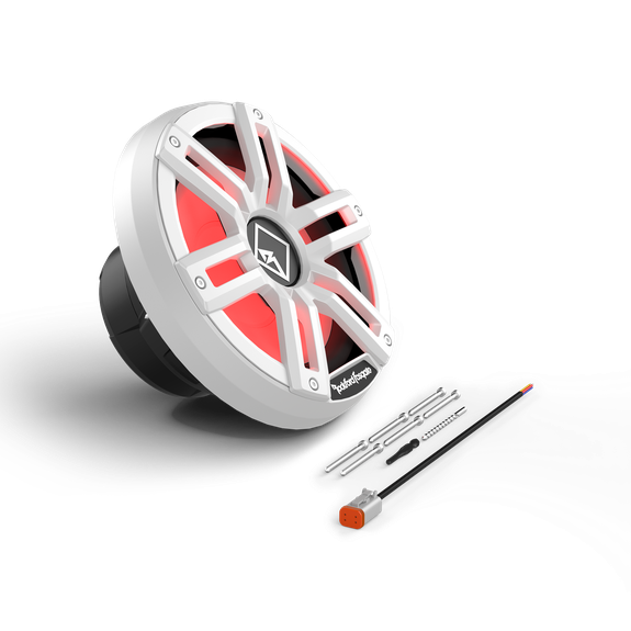 Rockford Fosgate - M2 10" DVC 4Ω Color Optix™ Infinite Baffle Marine Subwoofer - White or Black