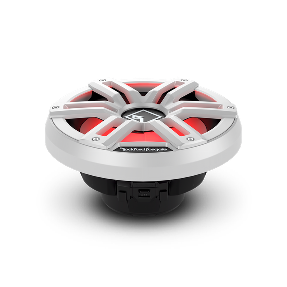 Rockford Fosgate - M2 10" DVC 4Ω Color Optix™ Sealed Enclosure Marine Subwoofer - White or Black