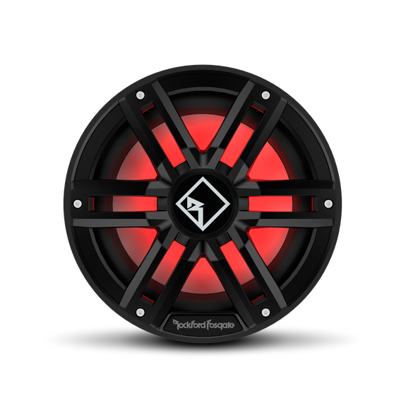 Rockford Fosgate - M2 10" DVC 4Ω Color Optix™ Sealed Enclosure Marine Subwoofer - White or Black