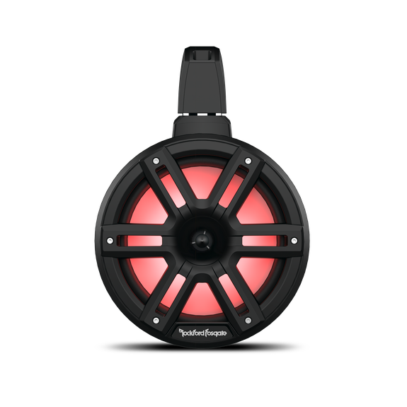 Rockford Fosgate - M2 8” Color Optix™ 2-Way Horn Loaded Wake Tower Speakers - White or Black