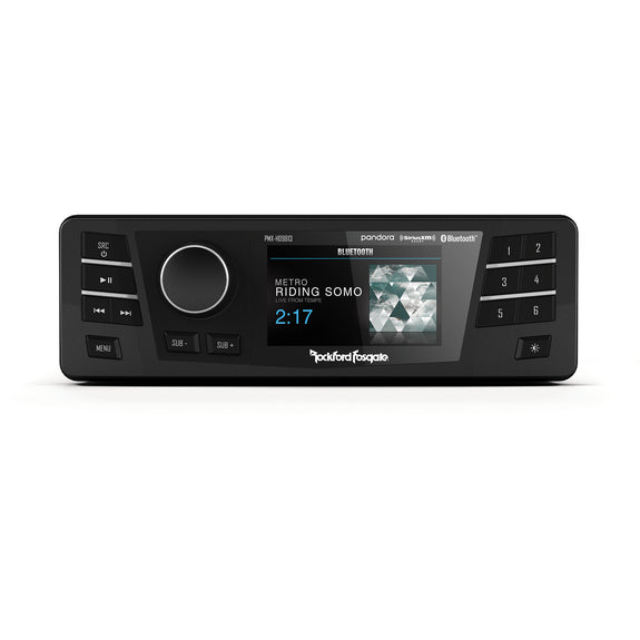 Rockford Fosgate - 1998-2013 Harley-Davidson® Street Glide® Source Unit, 4-Speaker & Amp Kit (Gen-2)