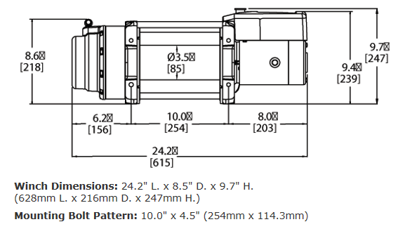 Warn Warn TI heavy duty series