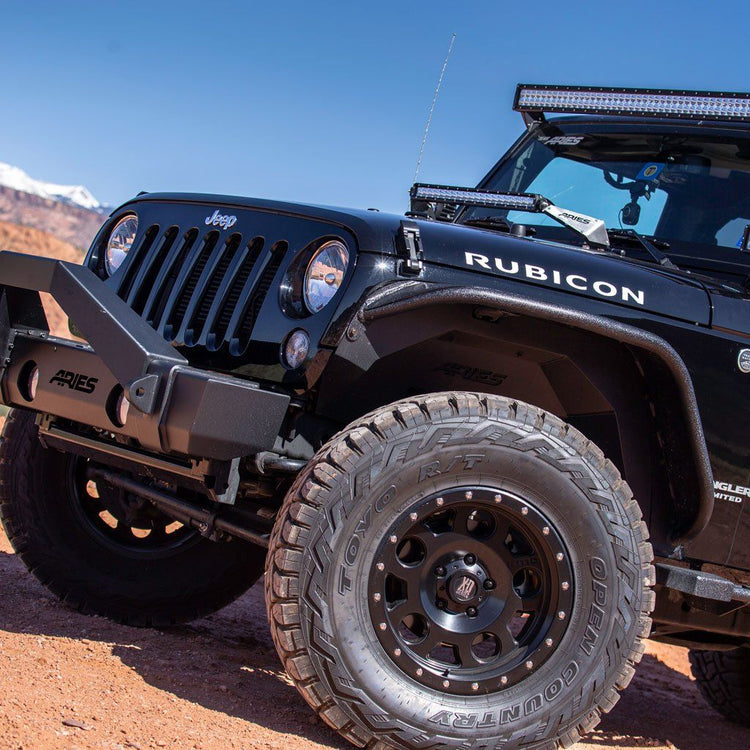 Aries Aluminum 9.25'' coverage Fender Flares