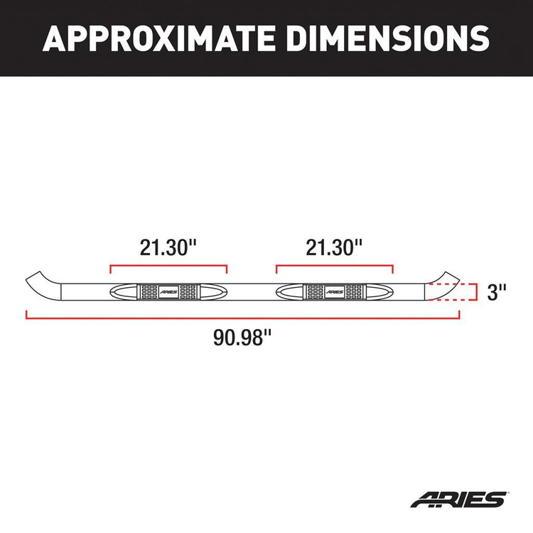 Aries 3'' Round - Black
