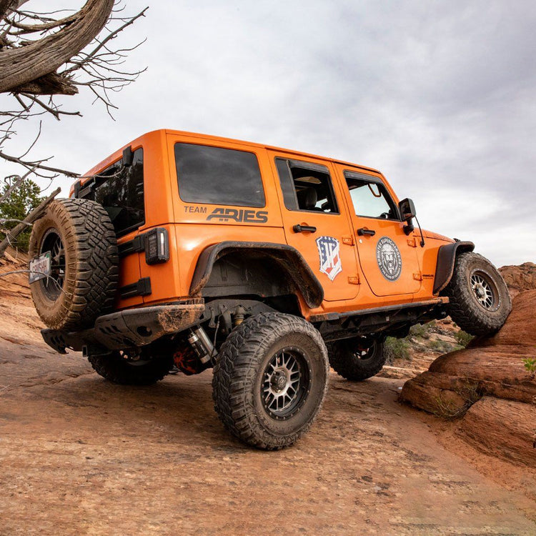 Aries Aluminum 5.5'' coverage Fender Flares