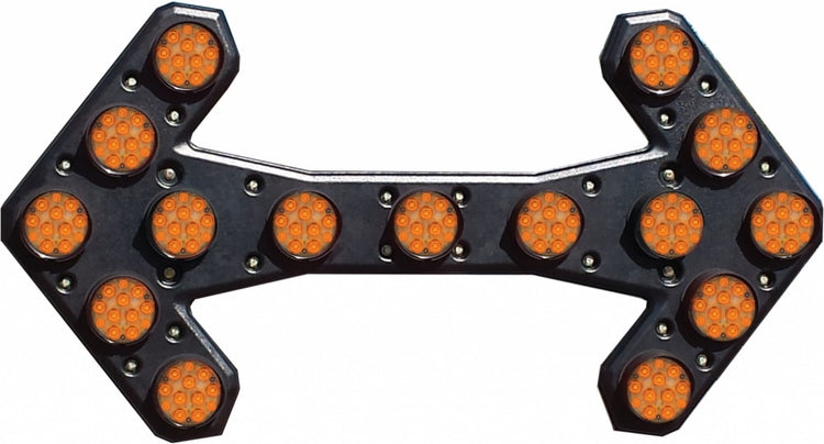 SWS Warning Lights - Amber High Profile Traffic Arrow