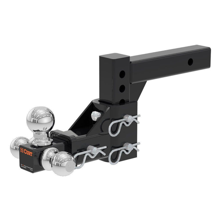 Curt Adjustable Tri Ball Mount