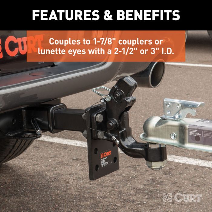 Curt Pintle Combo - requires mount