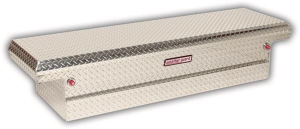 Weatherguard Single Lid -lo pro alum clear or blk