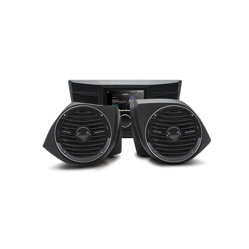 Rockford Fosgate YXZ, receiver & frt speakers