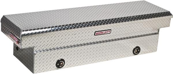 Weatherguard Single Lid -std alum clear or blk