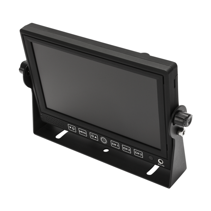 Crimestopper 7.0'' monitor Backup camera Angled View