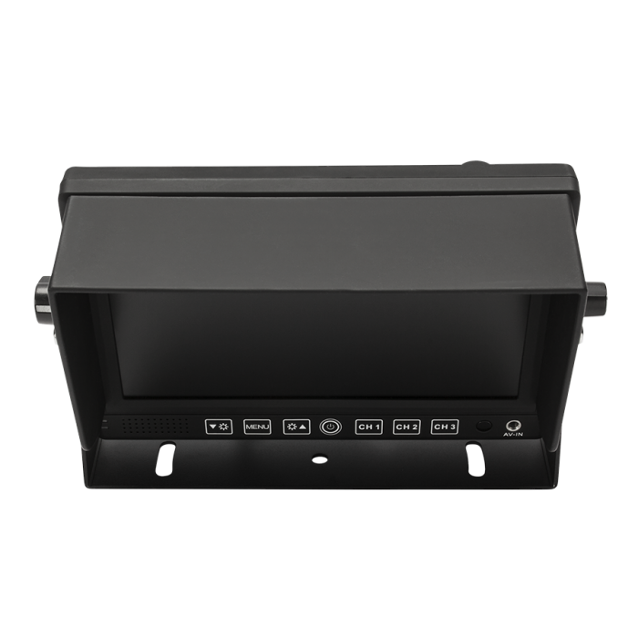 Crimestopper 7.0'' monitor Backup camera Top View