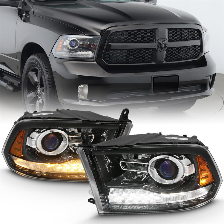 ANZO USA - Halogen Headlight Assembly - Ram Classic LED Light