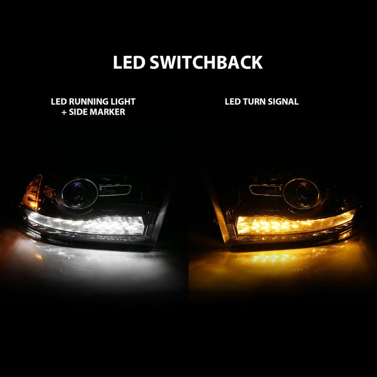 ANZO USA - Halogen Headlight Assembly - Ram Classic LED Light