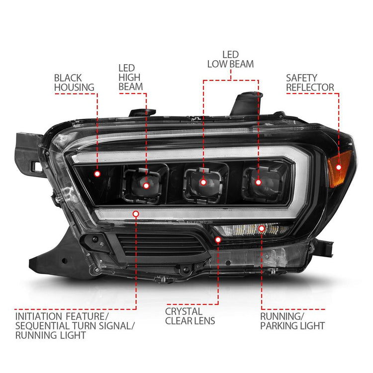 ANZO USA - LED Headlight Assembly - Toyota
