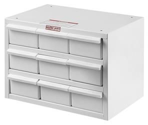 Weatherguard Cabinet -parts bins 9#