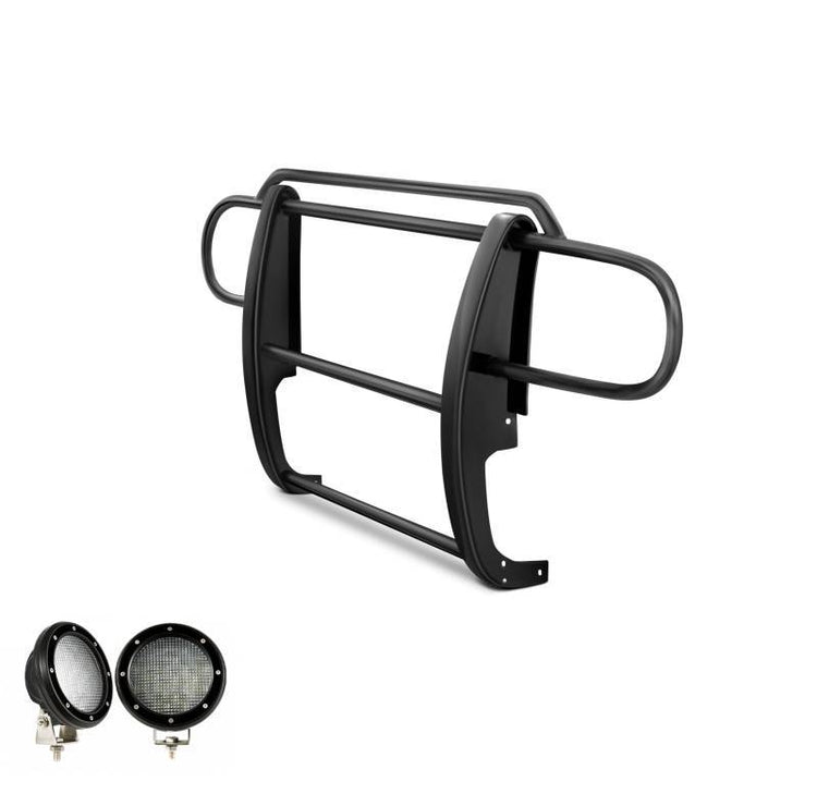 Black Horse Offroad - GRILLE GUARD (WITH LIGHTS)