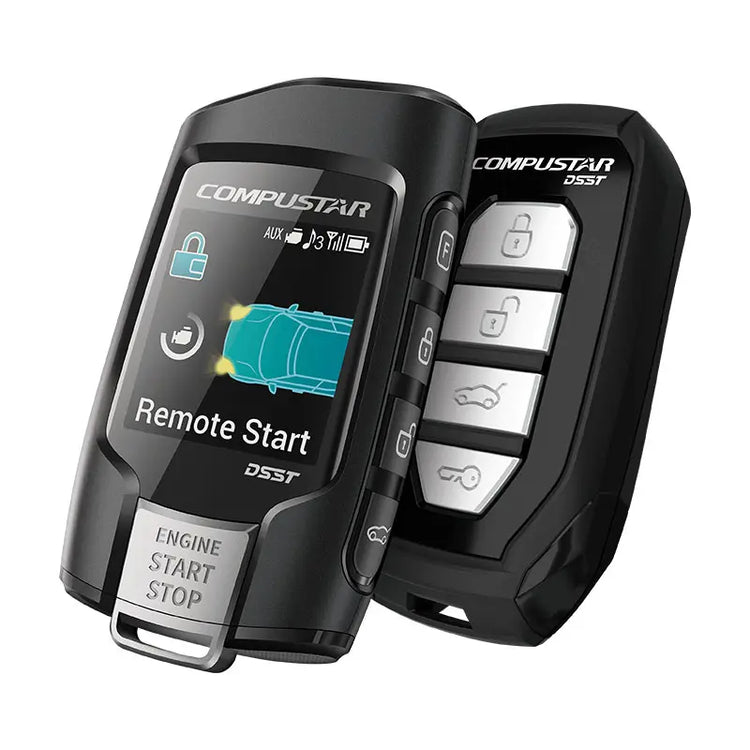 Compustar Remote Kit - 5 Button 10 000' Two Way LCD & LED – Cobra
